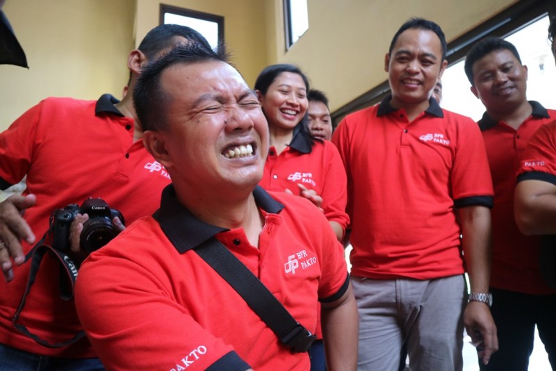 Donor Darah dalam rangka HUT BPR Swadhanamas Pakto